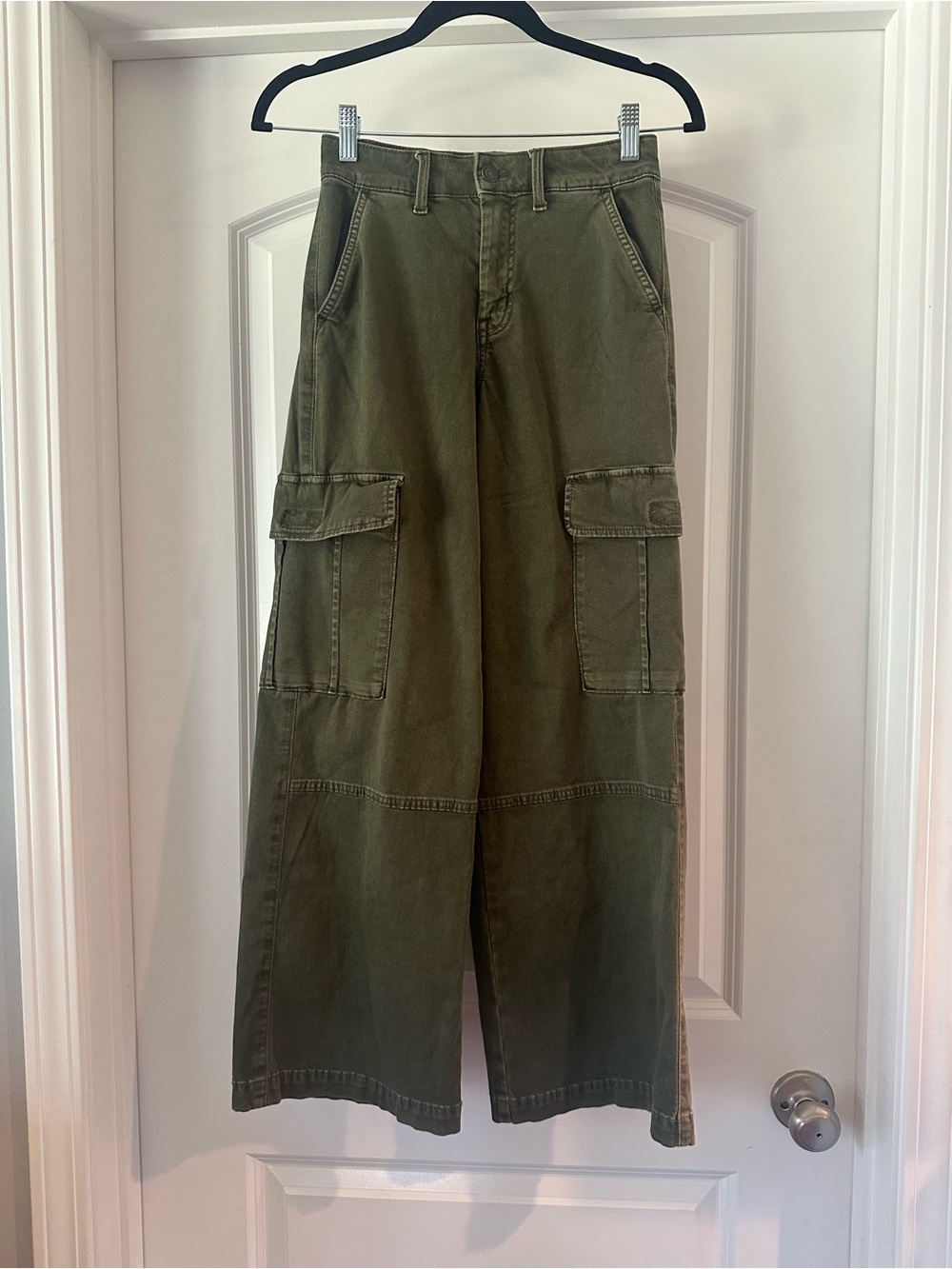 American Eagle Baggy Wide Leg Cargo Pants